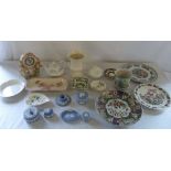 Assorted ceramics inc Masons, Minton & W