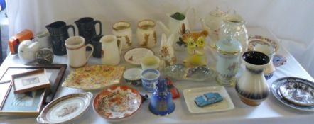 Assorted items inc Doulton Lambeth & Roy