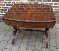 Early 20th century sofa table