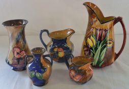 5 pieces of H & K Tunstall pottery inc '