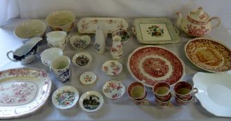 Assorted ceramics inc Aynsley, Masons an