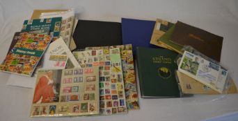 Box of stamp albums & covers