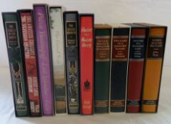 Selection of Folio Society books inc Mad