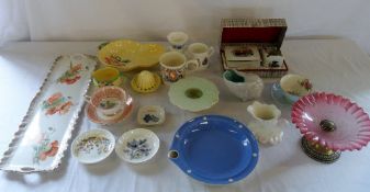 Assorted ceramics inc Aynsley, Royal Wor