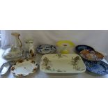 Various ceramics inc cake stands