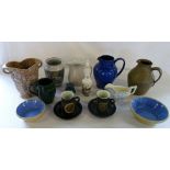 Assorted ceramics inc Denby and Portmeir