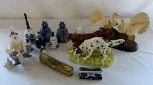 Selection of ceramics etc inc Delft & Ro