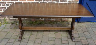 Priory refectory dining table