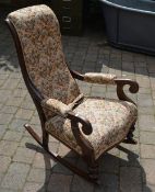 Victorian rocking chair
