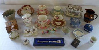 Selection of ceramics inc Royal Albert,