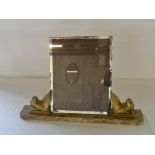 French Art Deco picture frame with dove