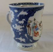 18th Century Chinese chinoiserie tankard