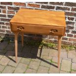 Ercol light elm side table