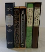 5 Folio Society books inc Folk Tales of