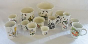 Selection of Portmeirion ceramics