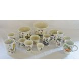 Selection of Portmeirion ceramics