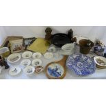 Various items inc Royal Worcester, Wedgw