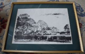 Long Barn at Bolton Abbey by Harold Whar