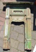 Cast fire surround