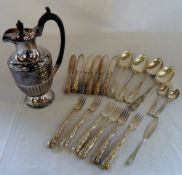 Various silver plate