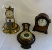 Anniversary clock, mantle clock & barome