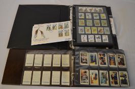 Cigarette cards, stamps and FDCs
