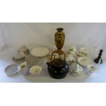 Assorted items inc Royal Doulton and Roy