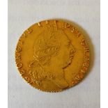 George III spade guinea 1795 5th laureat