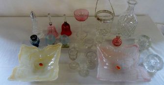 Assorted mixed glassware inc Murano & He