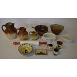 Kitchenalia including salt glaze jugs, m