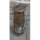 Brass miners lamp