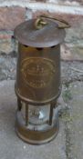 Brass miners lamp