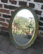 Ornate wall mirror