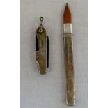 Small silver pocket knife Chester 1867 &