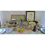 Various ceramics and glassware etc inc C