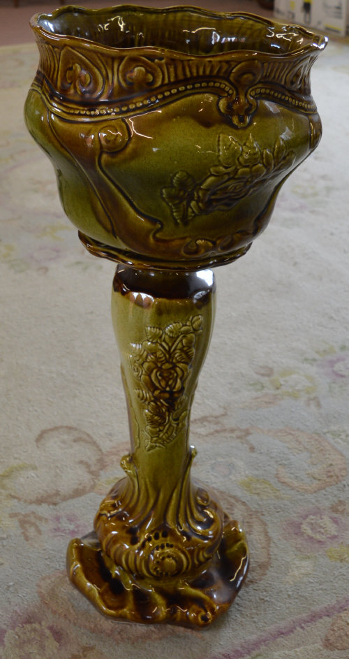 Large ceramic jardiniere