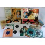 Various LPs of Elvis and Everly Brothers