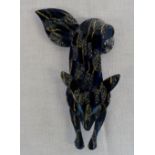 Lea Stein fox brooch