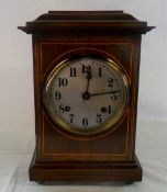 Edwardian mantle clock H 33 cm