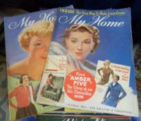 Various 'My Home' magazines from the 195
