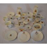 Various crested china including cups & s
