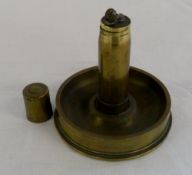 Trench ware lighter and ashtray dated 19
