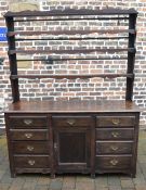 Reproduction oak dresser