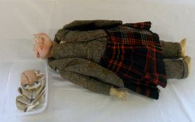 German doll possibly Hermann Steiner (af