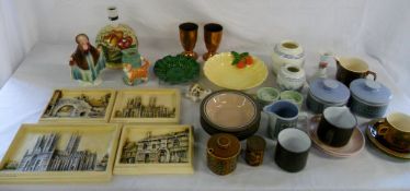 Selection of ceramics inc Hornsea