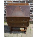 Small oak 1930's bureau