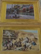 Pair of Jean-Leon Gerome prints of Roma