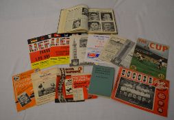 Old football programmes & books