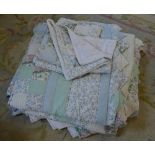 Patchwork quilt & 2 pillow cases
