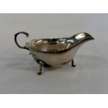 Silver sauce boat Birmingham 1969 weight